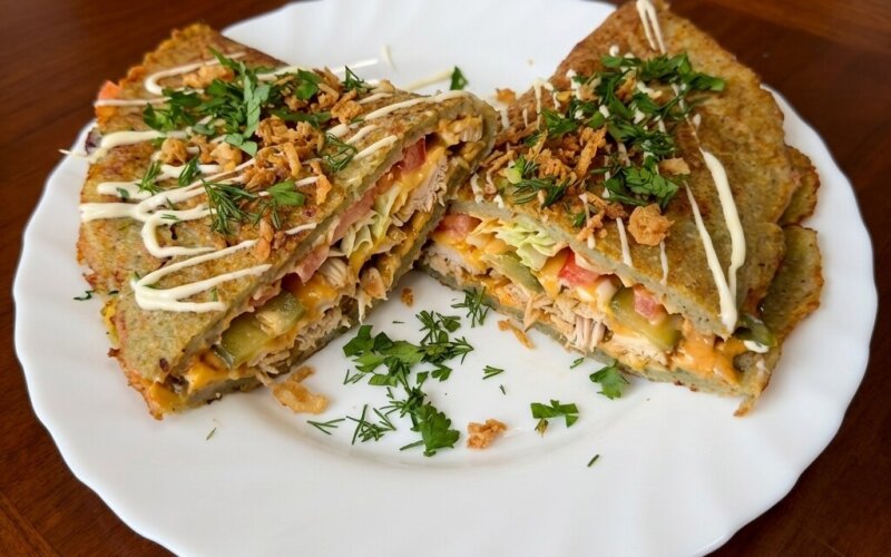 Дранич с соусом «Сэндвич»