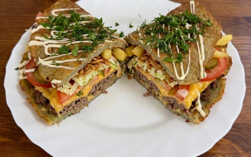 Дранич с говядиной