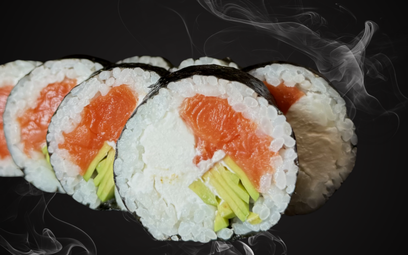 Ролл «Норимак с лососем»