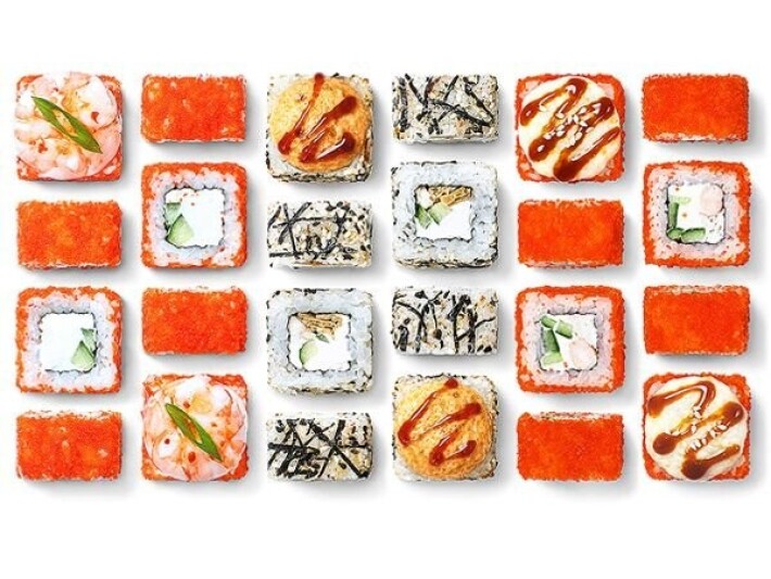 Сет «Дуэт креветки и угря»