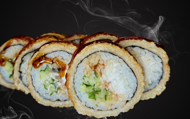 Ролл «Темпура с угрем»