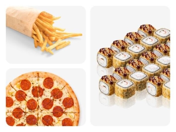 Большое комбо с темпурой