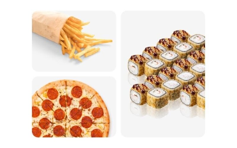 Большое комбо с темпурой