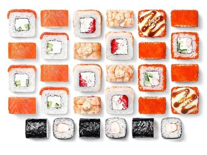 Сет «Лосось и креветка»