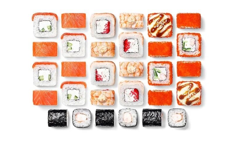 Сет «Лосось и креветка»