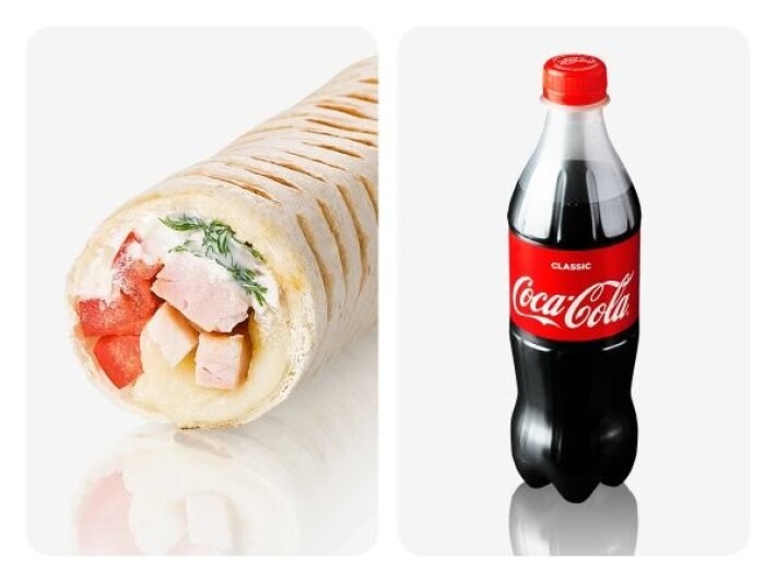 Чикен донер + Кола