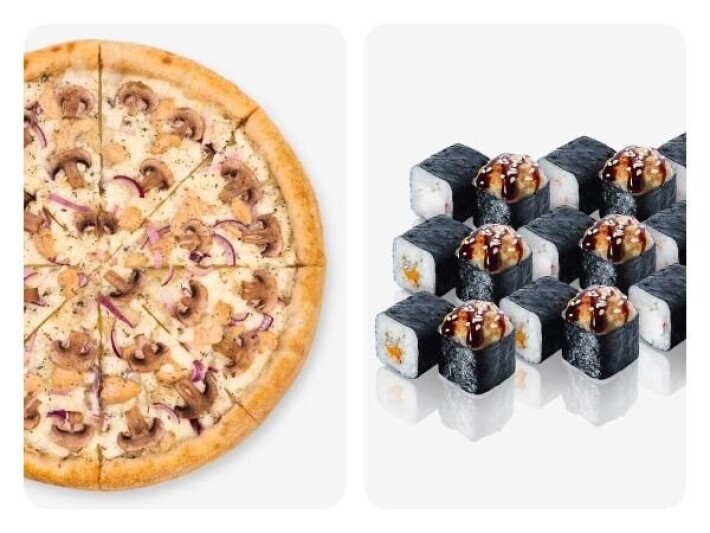 Пицца + запечённый капибокс