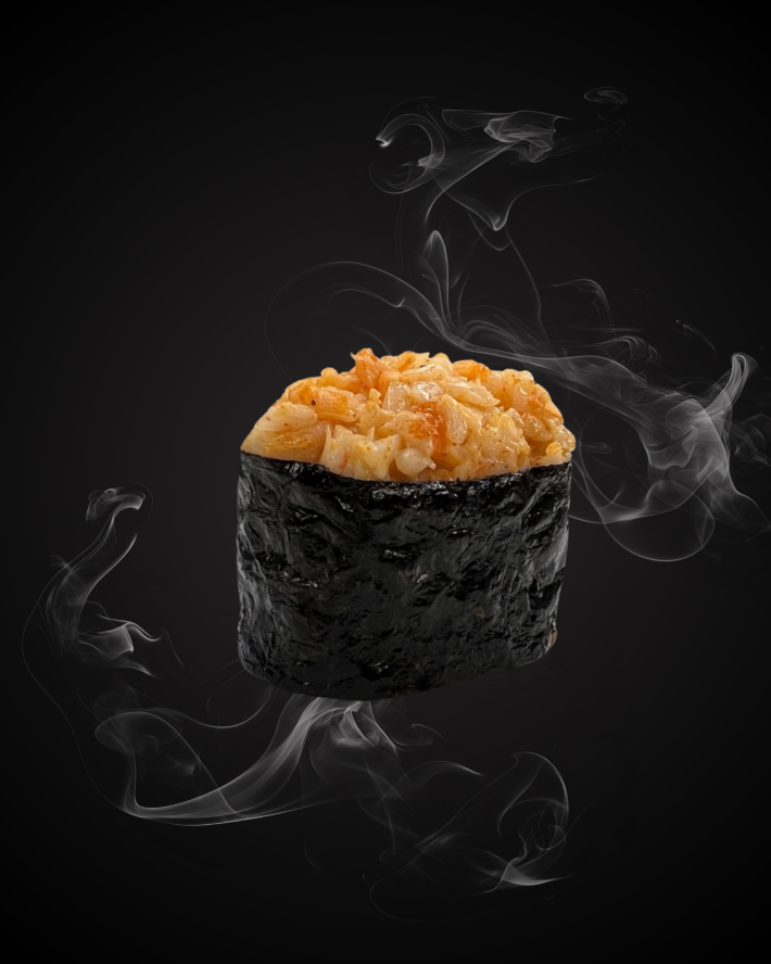 Гункан с креветкой