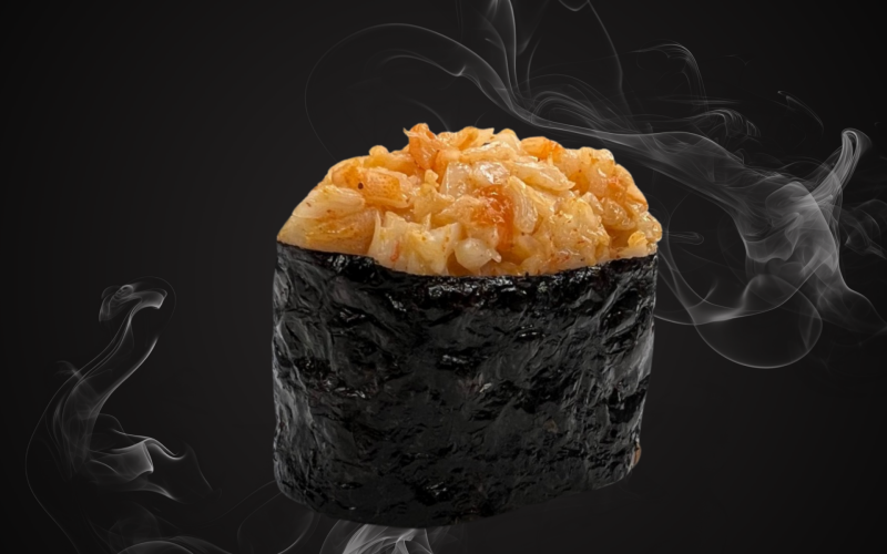 Гункан с креветкой