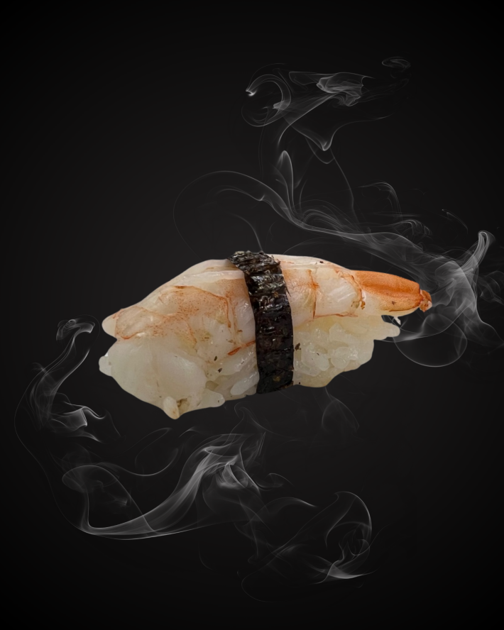 Нигири с креветкой