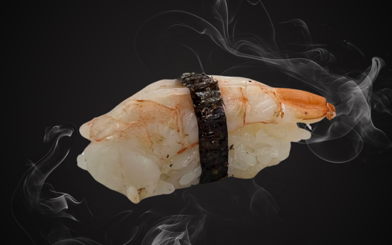 Нигири с креветкой