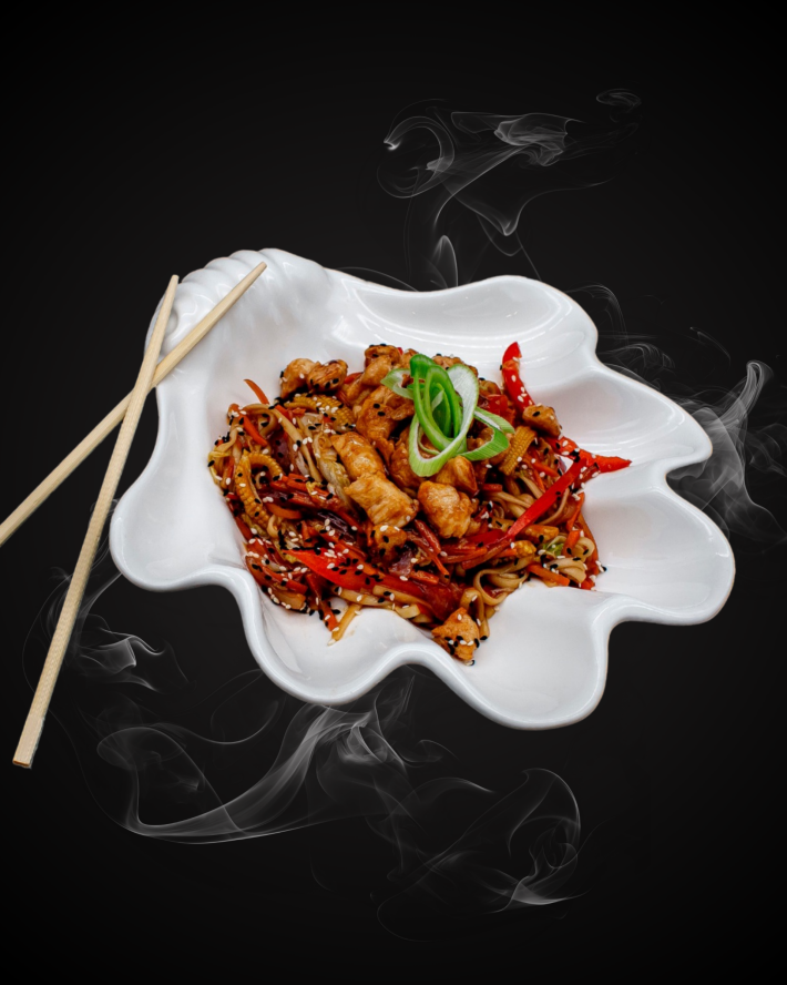 WOK с курицей