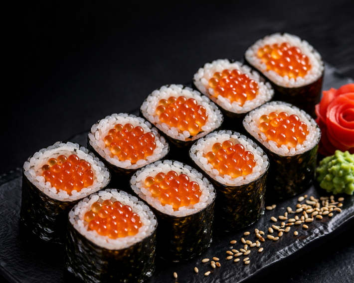 Маки с икрой