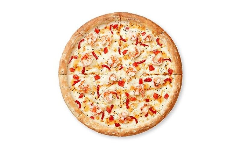 Пицца «Креветки «Свит чили»»