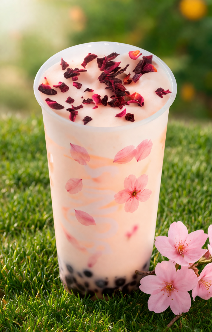 Bubble tea «Лепесток сакуры»
