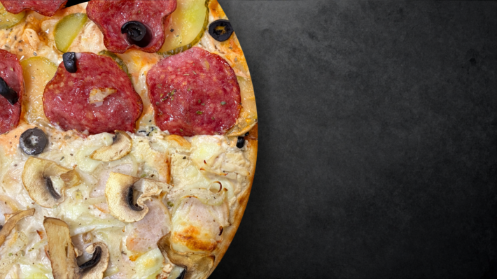 Пицца «Инь и Янь»