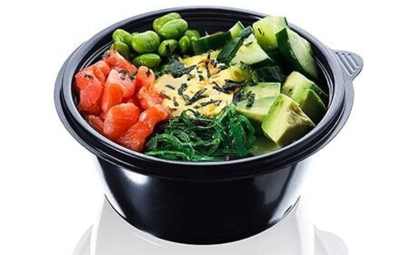 Поке с лососем