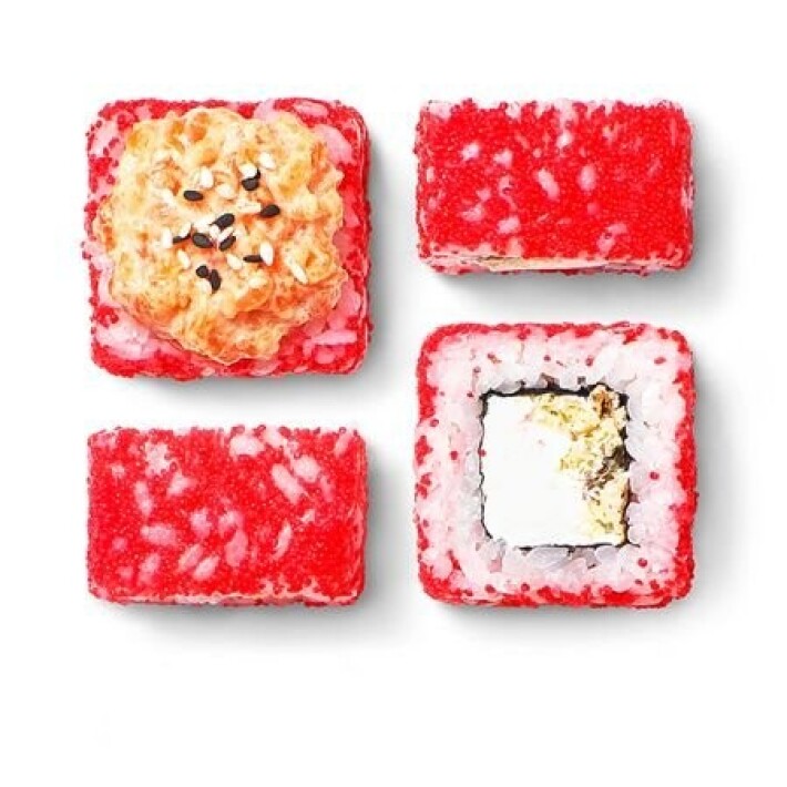 Ролл «Спайси лосось тартар»