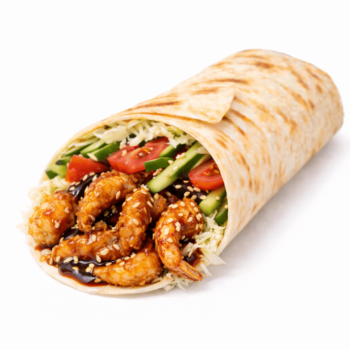 Шаурма с креветкой