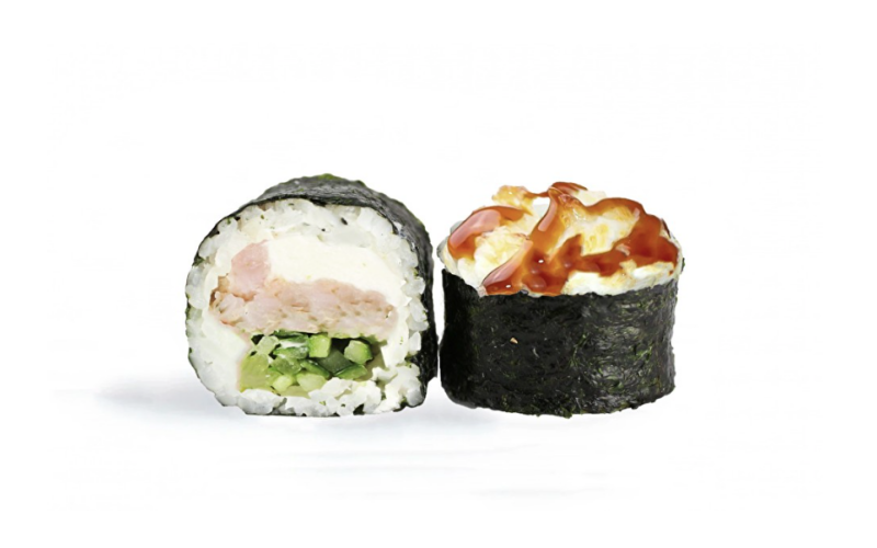 Горячий ролл «Хоккайдо» с креветками