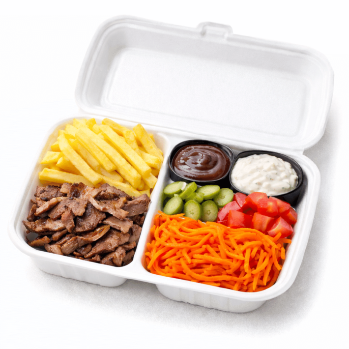 С телятиной