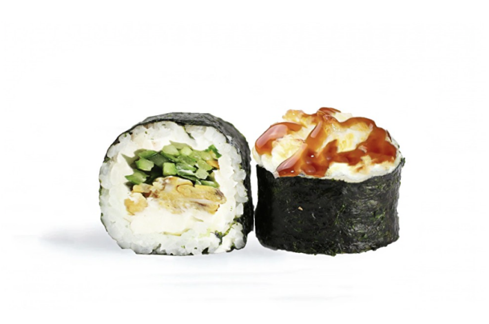Горячий ролл «Хоккайдо» с мидиями