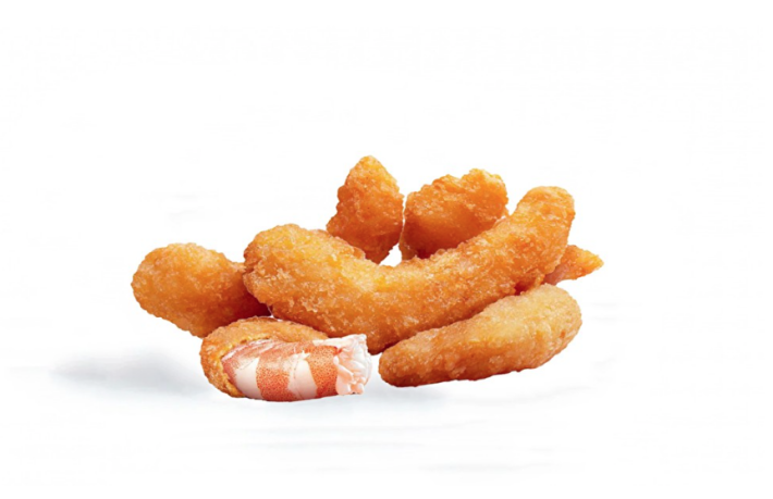 Королевские креветки в темпуре