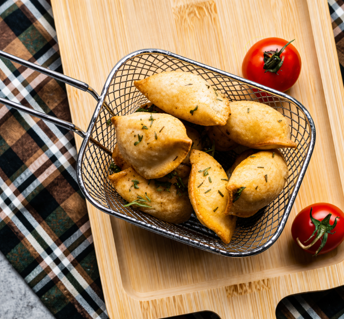 Жареные вареники