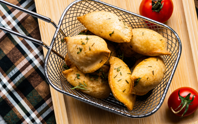 Жареные вареники