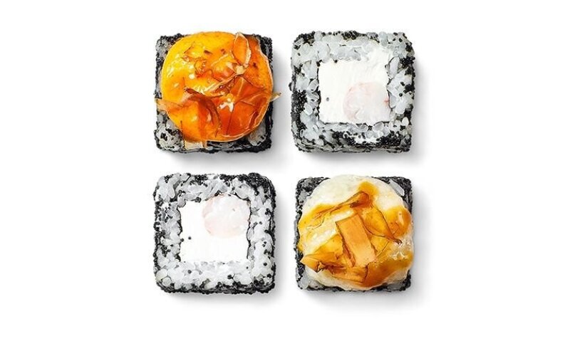 Ролл «Запечённая креветка Лемонграсс»