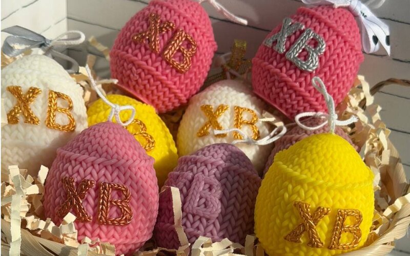 Свеча «Пасхальное яйцо»