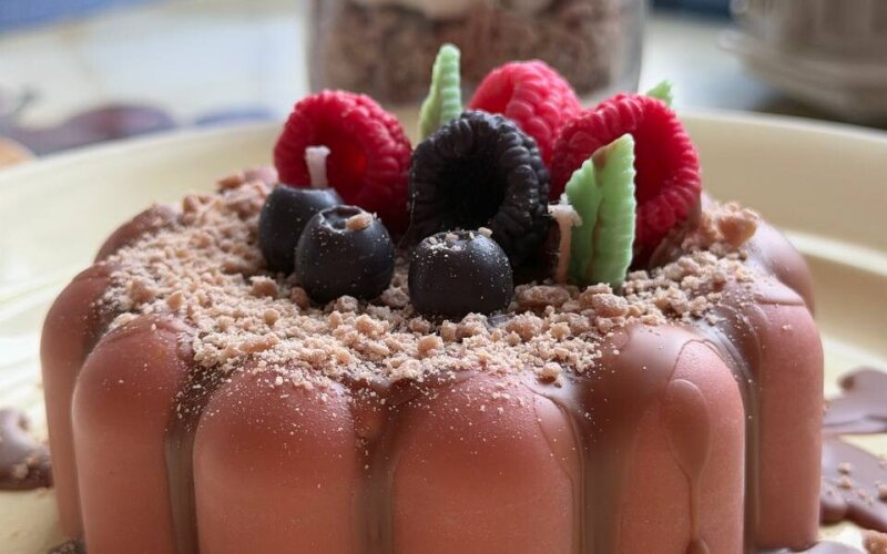 Ароматическая свеча «Малиновое удовольствие»