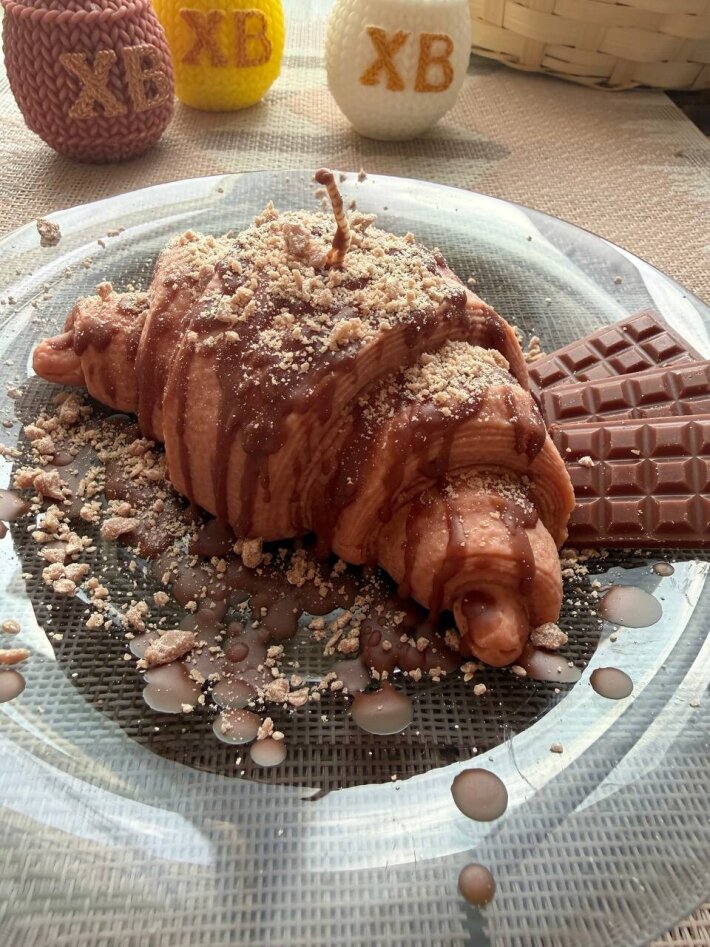 Ароматическая свеча «Круасан»