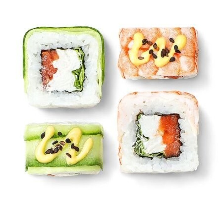 Ролл «Креветка манго-маракуйя»