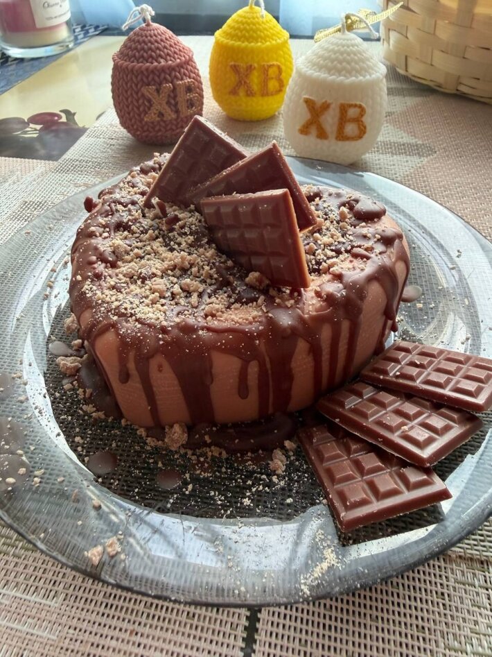 Ароматическая свеча «Шоколадное настроение»