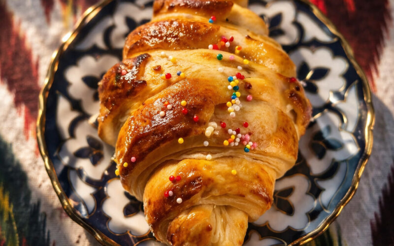 Круассан с джемом