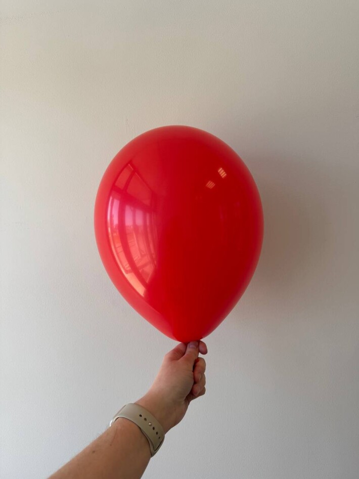 Латексный шар с обработкой и гелием