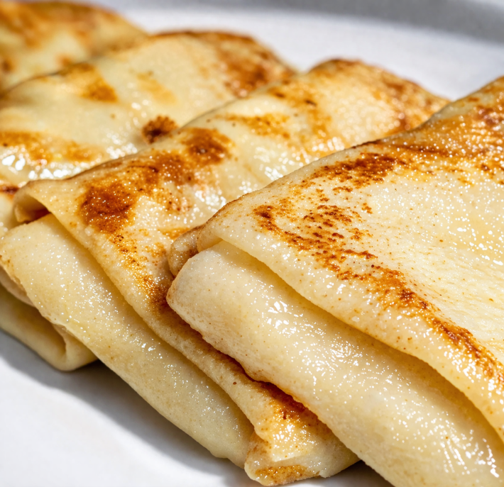 Блины с кокосовой крем-пастой