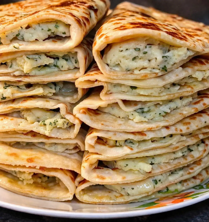 Блины с картофелем