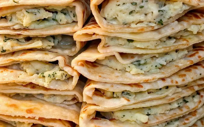 Блины с картофелем