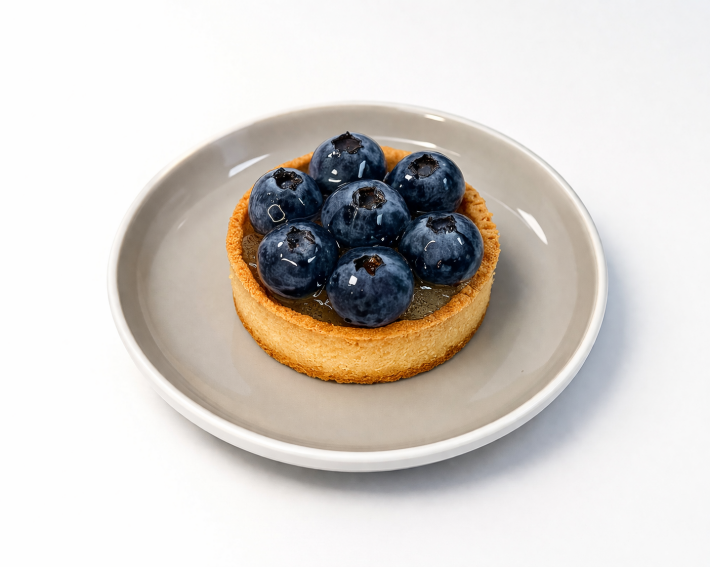 Тарт с голубикой