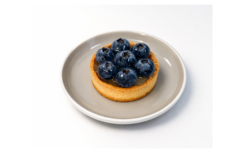 Тарт с голубикой