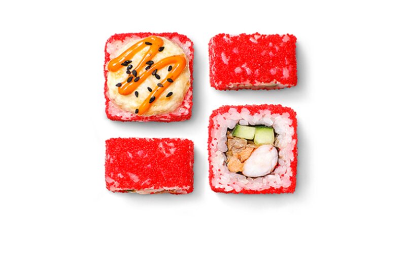 Запечённый лосось Том Ям