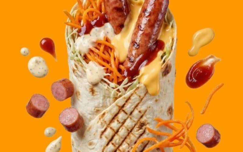 Хот-дог в лаваше