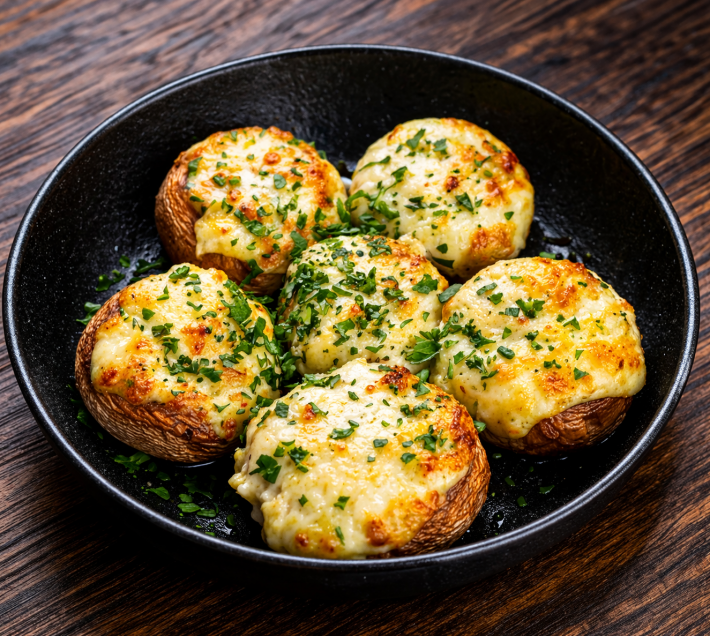 Грибы фаршированные