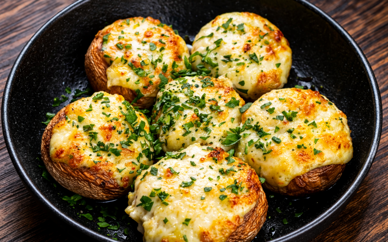 Грибы фаршированные