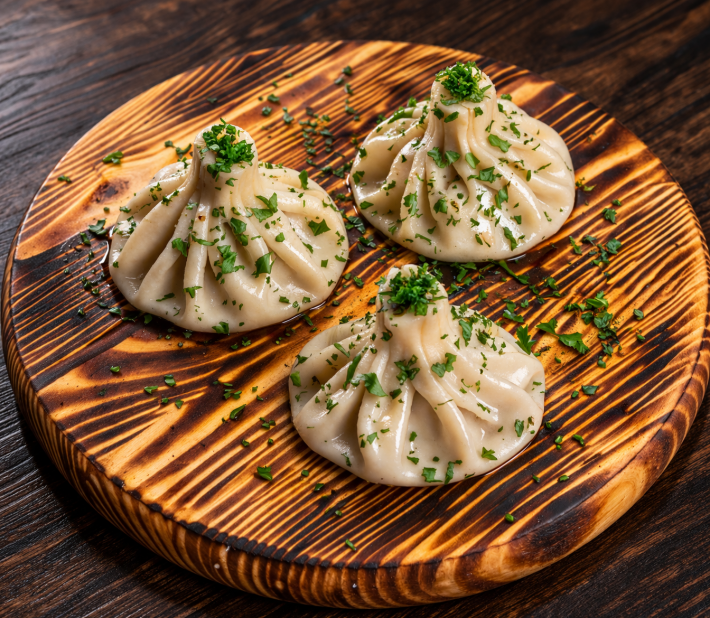 Хинкали со свининой