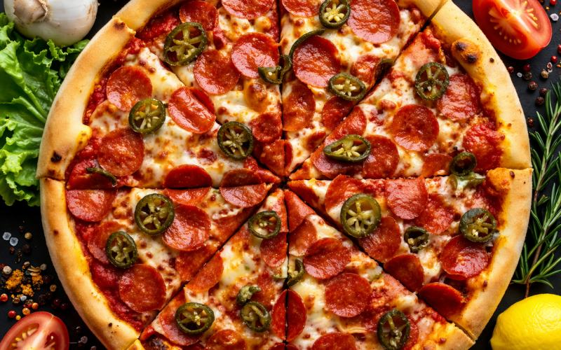 Пицца «Медовая пеперони»