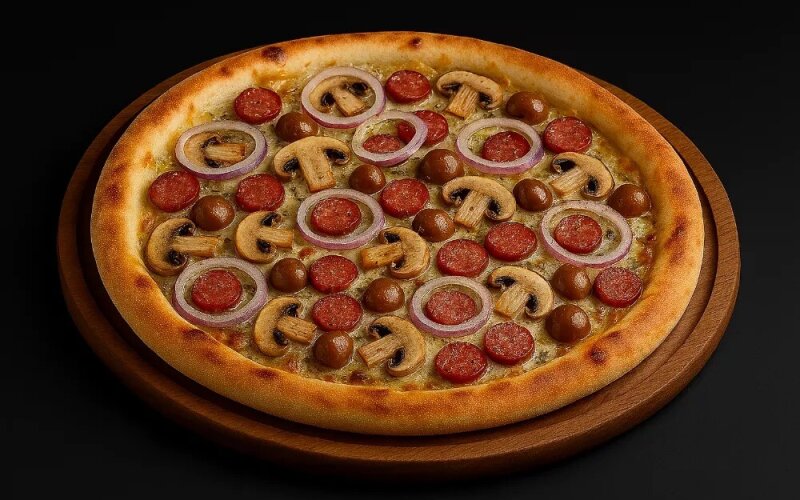 Пицца «Охота на грибника»