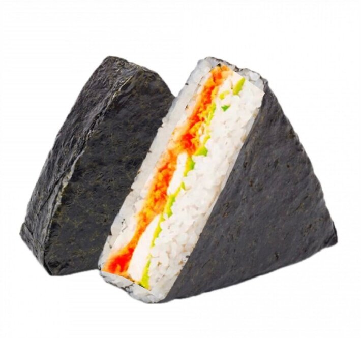 Онигири с лососем 1 шт.